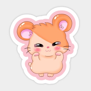 Cute Hamtaro Fanart Sticker